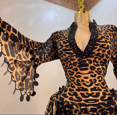 2 pièces GHANDORA leopard