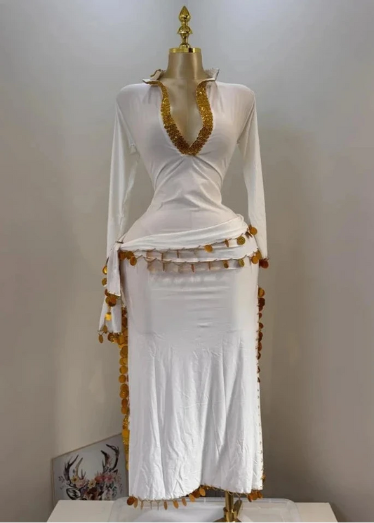 FIFI Tenue + Ceinture blanche