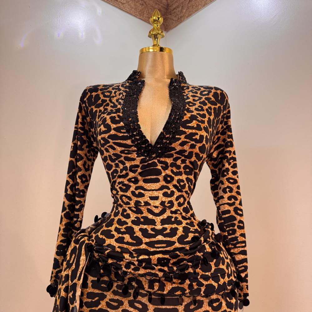 2 pièces GHANDORA leopard
